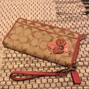 Coach wristlet